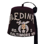 Masonic Shriners Fez Hat